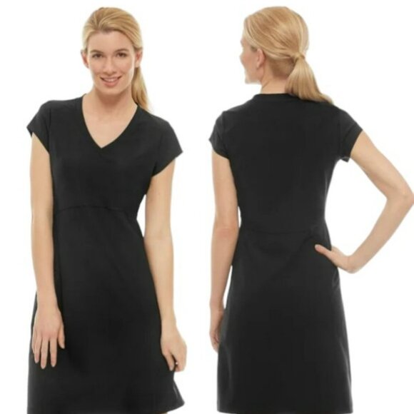 L.L. BEAN Women's EUC Sports/Fitness Dress Black | Size L - Picture 1 of 7